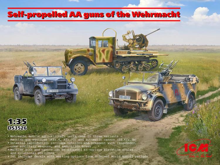 ICM Self-Propelled AA guns of the Wehrmacht