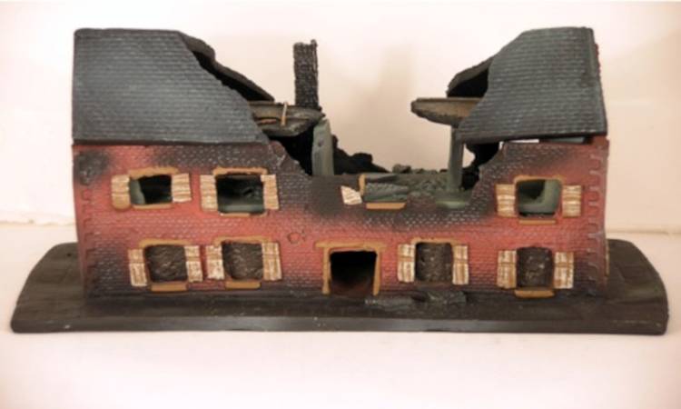 Village House In Ruins