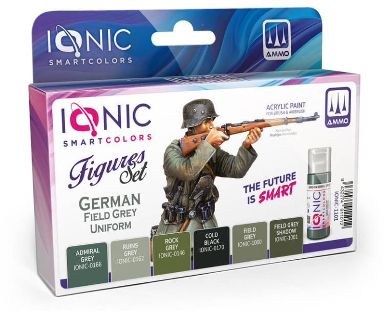 Ionic Smart Colors WWII German Field Grey Uniform Set