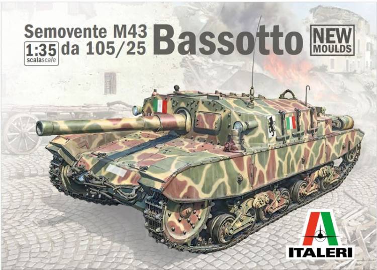 Italeri Semovente M43 da 105/25 Bassotto Tank Destroyer
