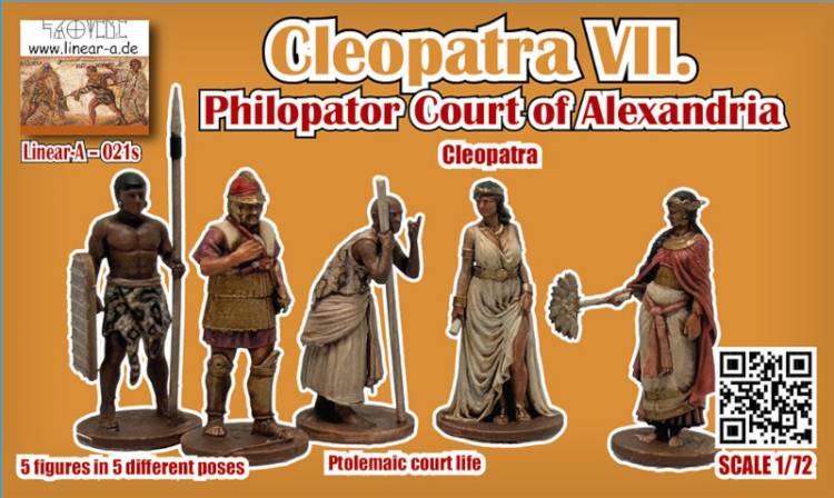 Cleopatra VII Philopator Court of Alexandria - Mini Set