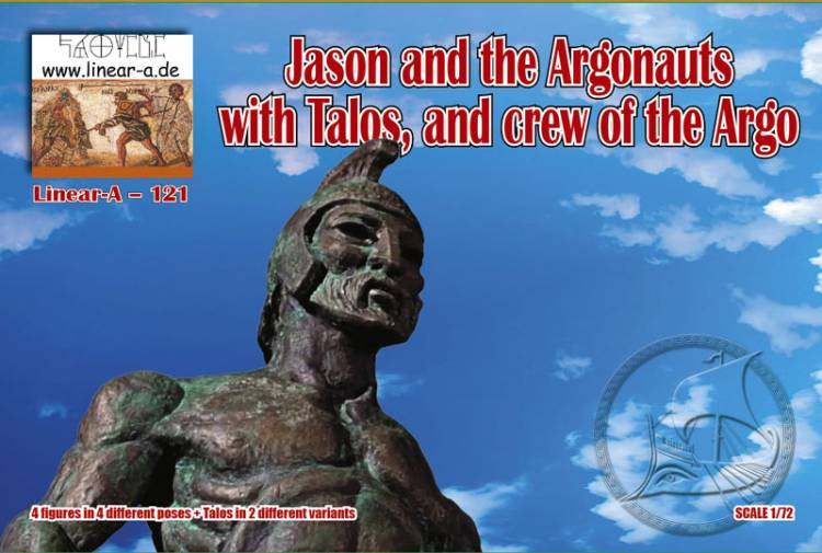 Linear A Jason and the Argonauts with Talos, Crew of the Argo (Big Set)