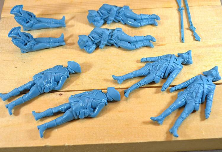 LOD American Revolution Colonial Casualties With Weapons (Barzso)