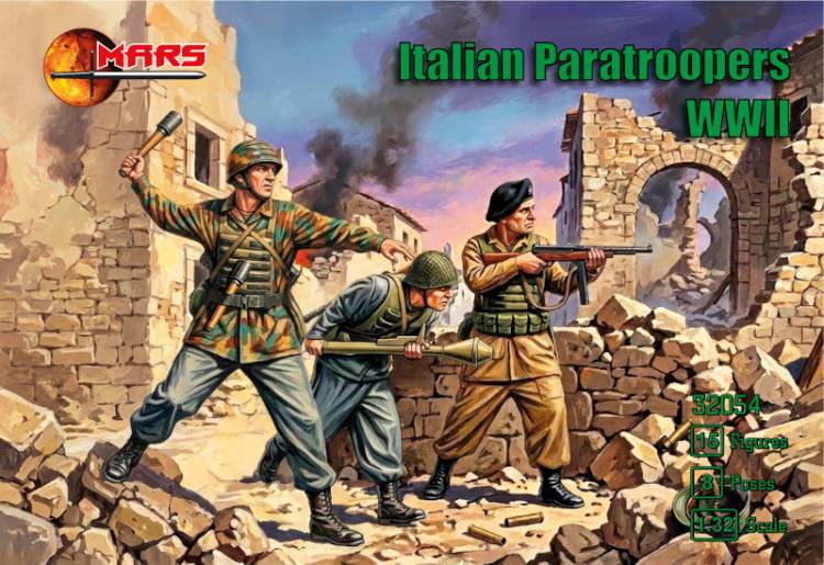 Mars WWII Italian Paratroopers