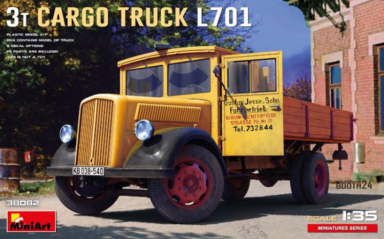MiniArt 3T Cargo Truck L701