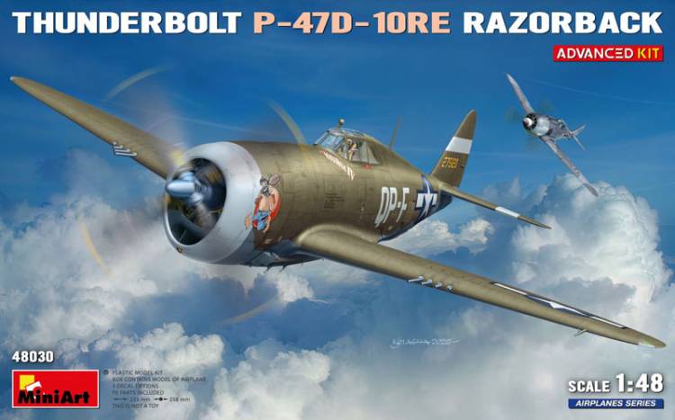 Miniart P-47D-10RE Thunderbolt Razorback Advanced Kit