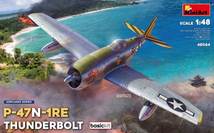 Miniart P-47N-1RE Thunderbolt Basic Kit