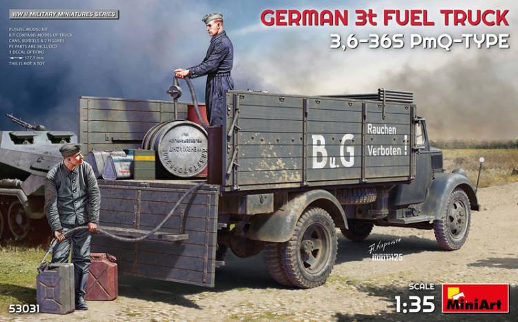 Miniart German 3t Fuel Truck 3.6-36S PmQ-Type