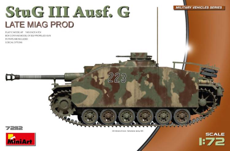 MiniArt StuG III Ausf. G  Late Miag Prod.