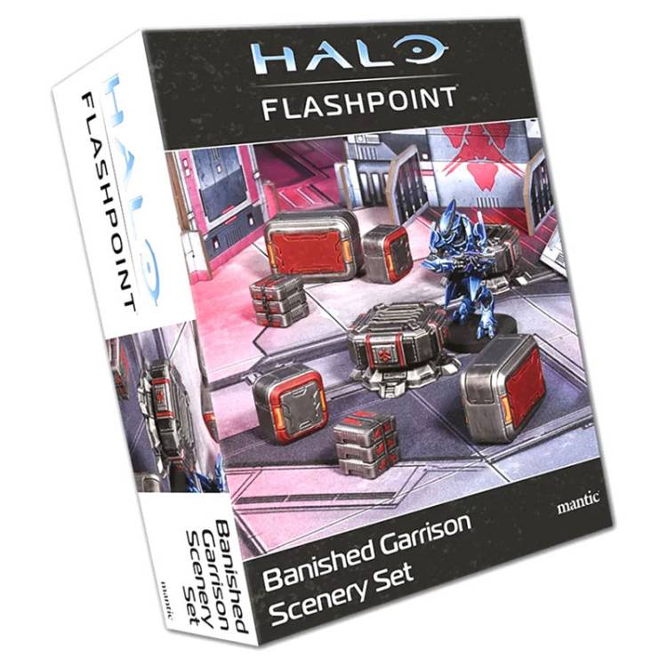Mantic Games Halo: Flashpoint Banished Garrison Scenery Set