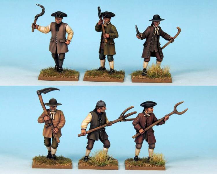Muskets and Tomahawks - Civilians: Men