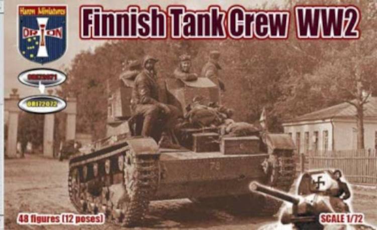 Finnish Tank Crew WW2 - ONLY 2 AVAILABLE AT THIS PRICE