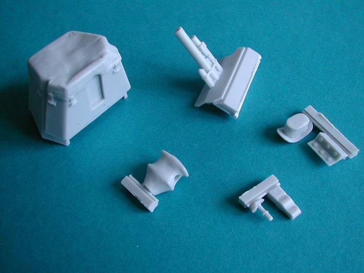 10,5cm leFH183 (Sf.) auf GW B2 Conversion Kit for Meng Toons Tanks - ONLY 3 AVAILABLE AT THIS PRICE