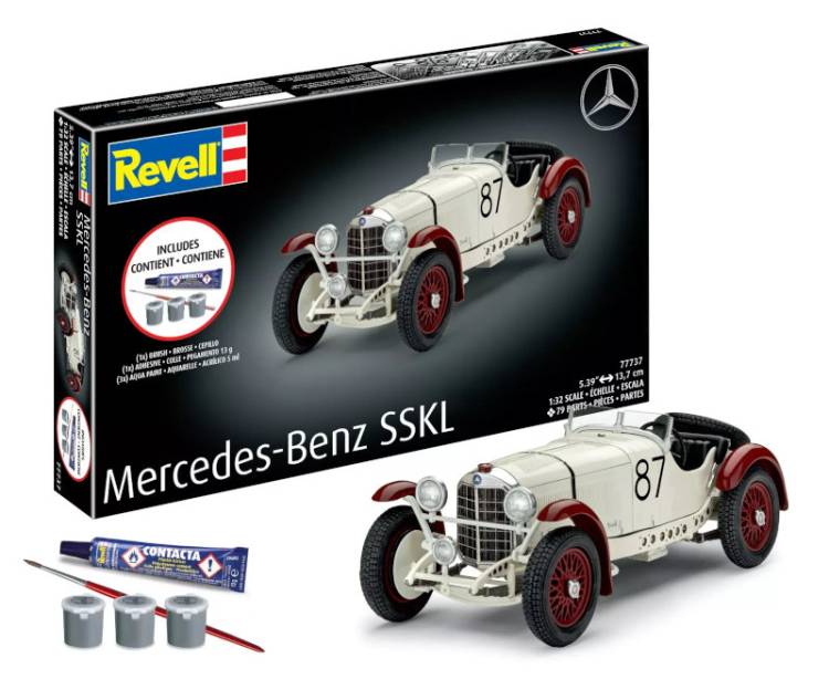 Revell Starter Kit: Mercedes-Benz SSKL All-Included Kit