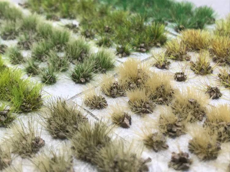 Shadows Edge 6mm Grass Sampler - Rocky Brown