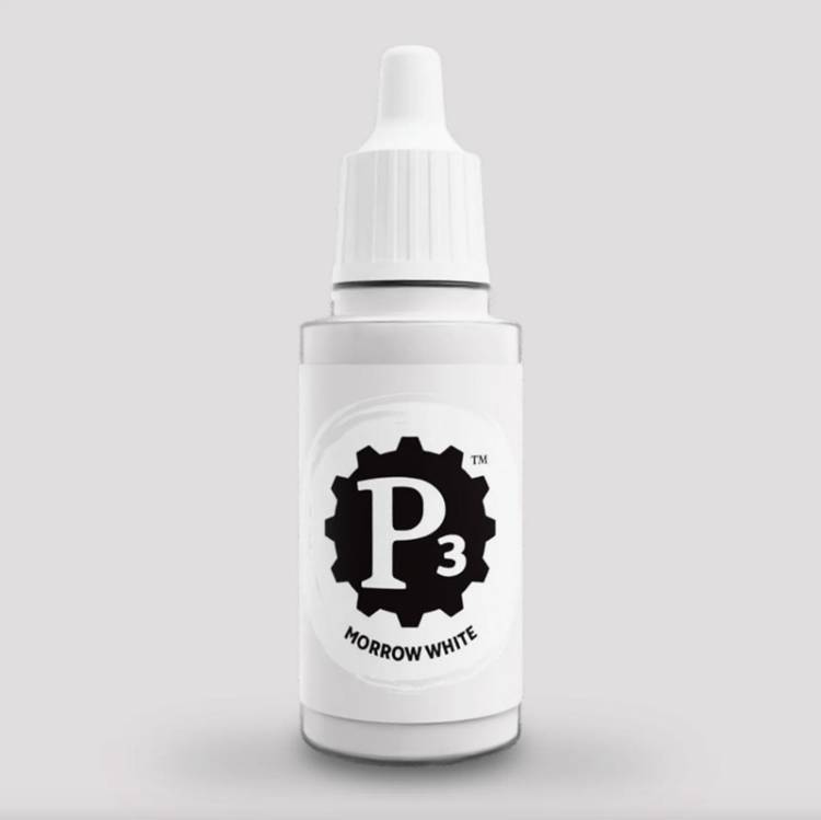 Privateer Press Paints (P3) Morrow White 18ml (096/097)
