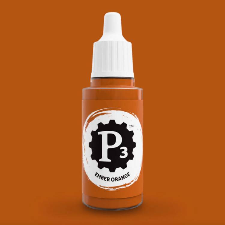Privateer Press Paints (P3) Ember Orange 18ml (037)