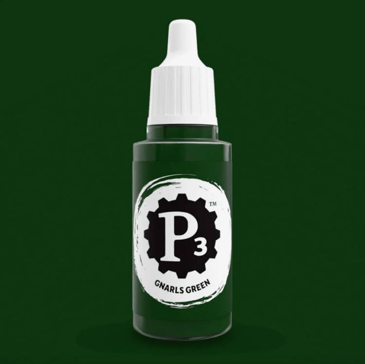 Privateer Press Paints (P3) Gnarls Green 18ml (018)