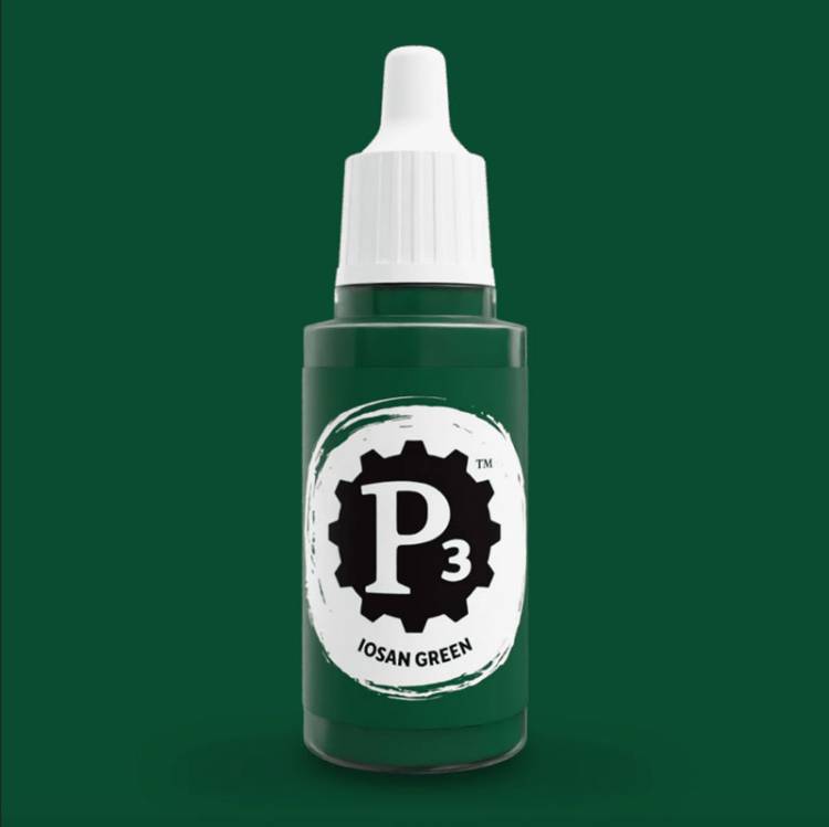 Privateer Press Paints (P3) Iosan Green 18ml (022)