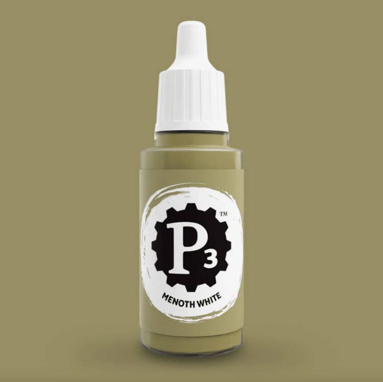 Privateer Press Paints (P3) Menoth White 18ml (102/103)