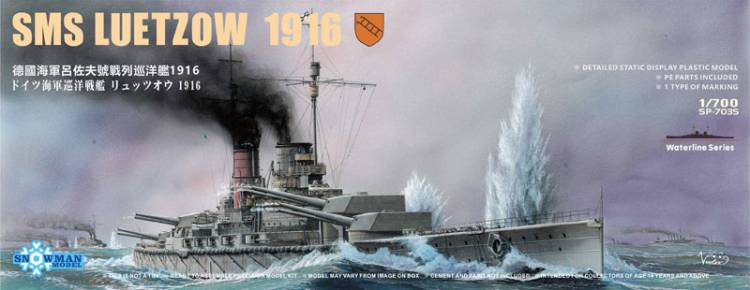Snowmen Model SMS Leutzow 1916