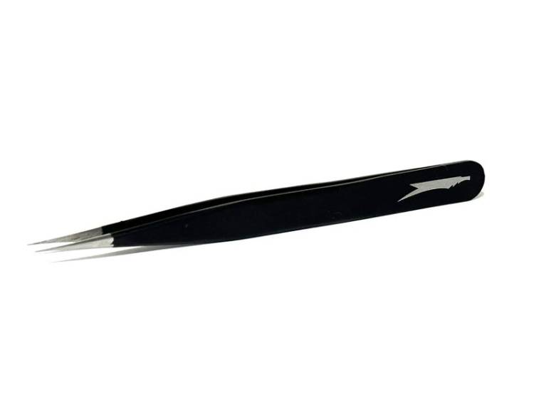 Squadron Tools Fine Point Straight Tweezers