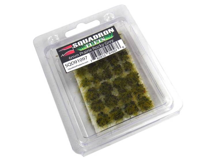 Squadron Tools Tufts 6mm Prairie Rocky Grey