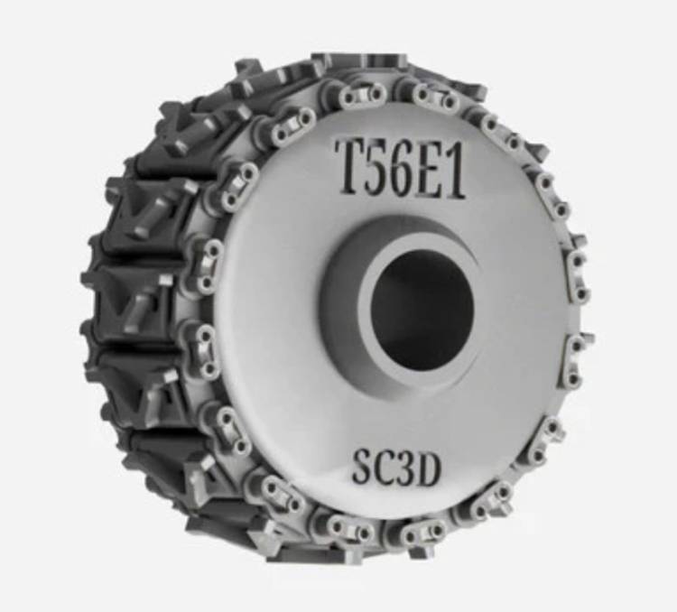 Squadron Tools Tracks Sherman T-56E1 Track Roller