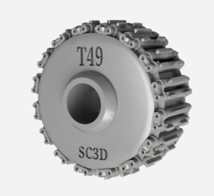 Squadron Tools Tracks Sherman T-49 Track Roller