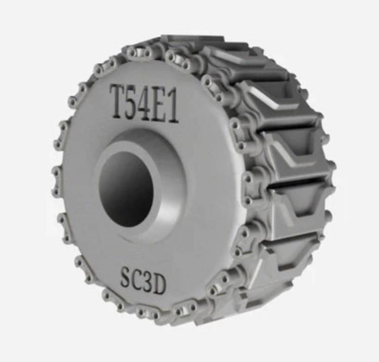 Squadron Tools Tracks Sherman T-54E1 Track Roller