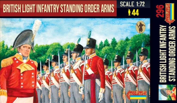 Strelets R - British Light Infantry Standing Order Arms Napoleonic - ONLY 2 AVAILABLE AT THIS PRICE