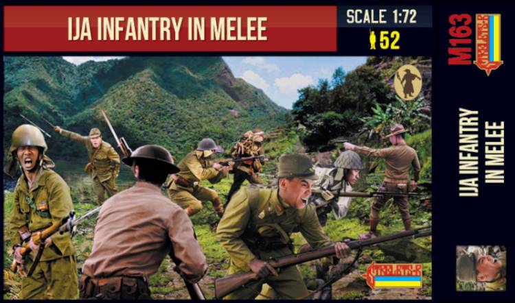 Strelets IJA Infantry in Melee (WWII) - ONLY 2 AVAILABLE AT THIS PRICE