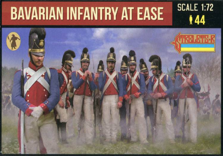 Strelets R - Napoleonic Bavarian Infantry at Ease - ONLY 2 AVAILABLE AT THIS PRICE