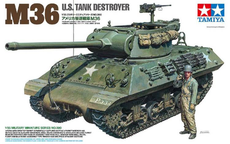 Tamiya M36 Tank Destroyer