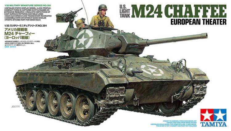 Tamiya M24 Chaffee European Theater