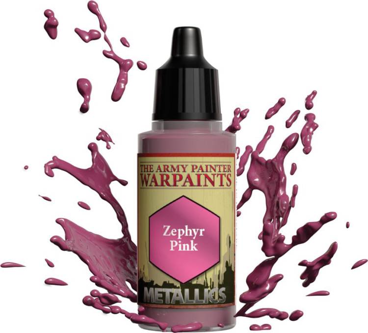 Warpaints Air Metallics: Zephyr Pink 18ml