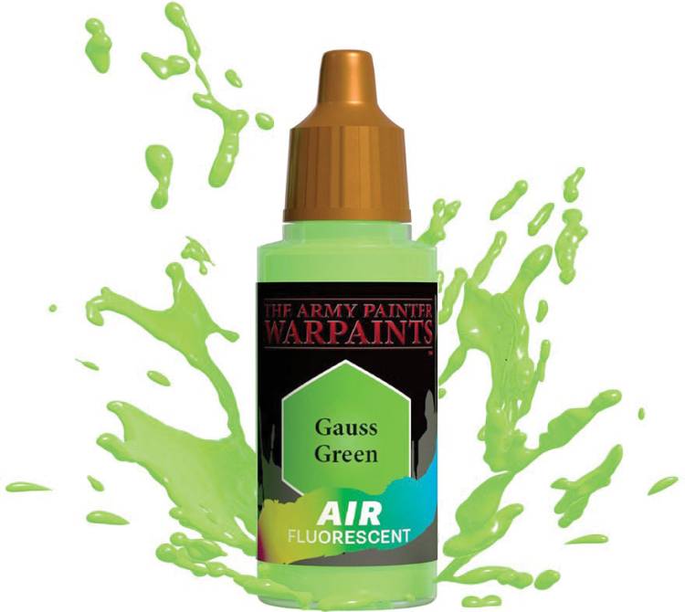 Warpaints Air Fluorescent: Gauss Green 18ml