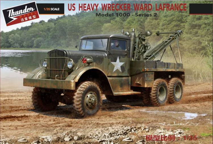 Thunder Model US Ward LaFrance M1000 Series 2 Heavy Wrecker