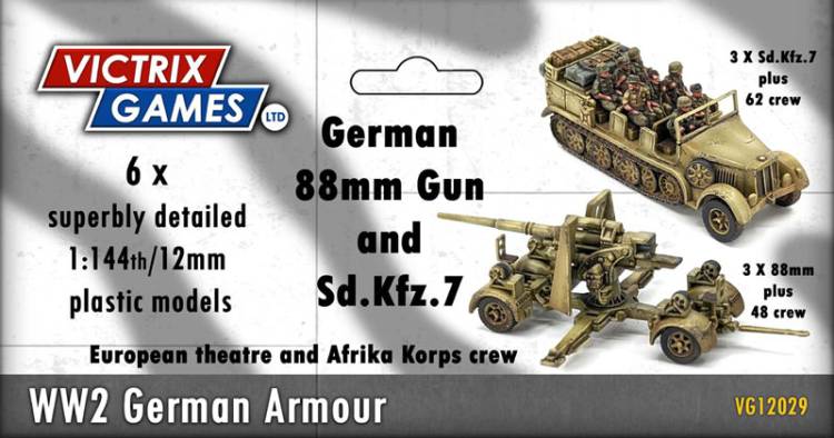 Victrix German 88mm Gun and Sd.Kfz.7