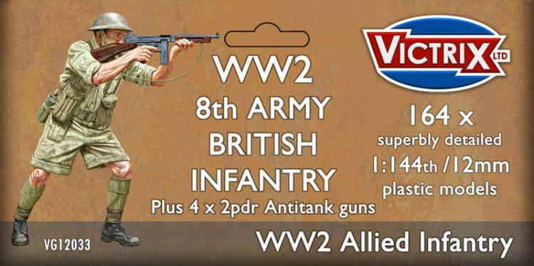 Victrix British 8th Army Infantry
