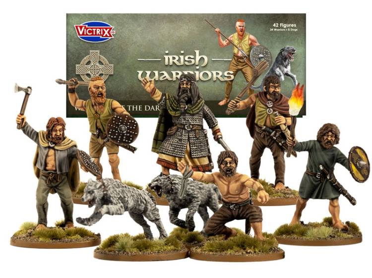 Victrix Dark Age Irish Warriors & Dogs