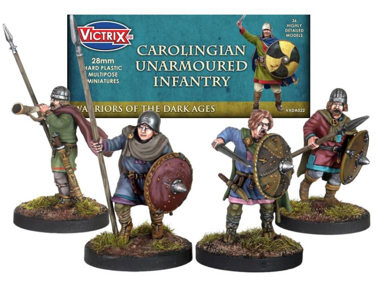 Victrix Carolingian Franks Unarmored Infantry