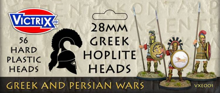 Victrix Greek Hoplite Heads