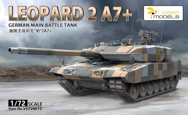 German Main Battle Tank Leopard 2 A7+