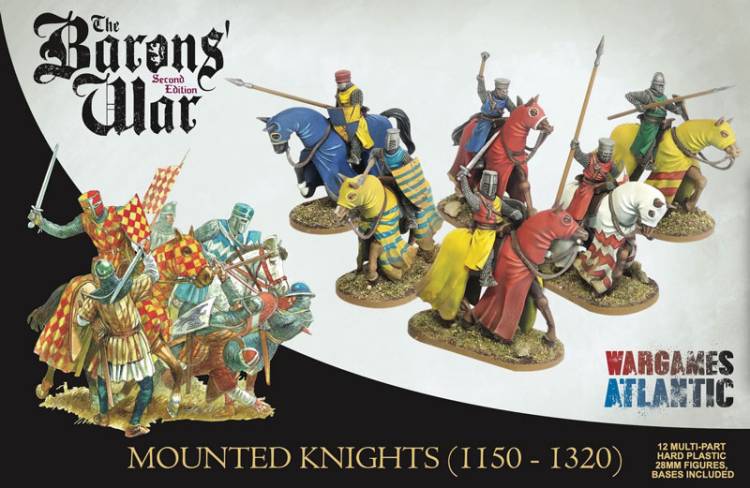 Wargames Atlantic The Age of Chivalry: Mounted Knights (1150-1320)