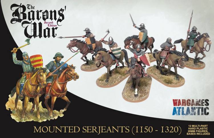 Wargames Atlantic The Age of Chivalry: Mounted Serjeants (1150-1320)