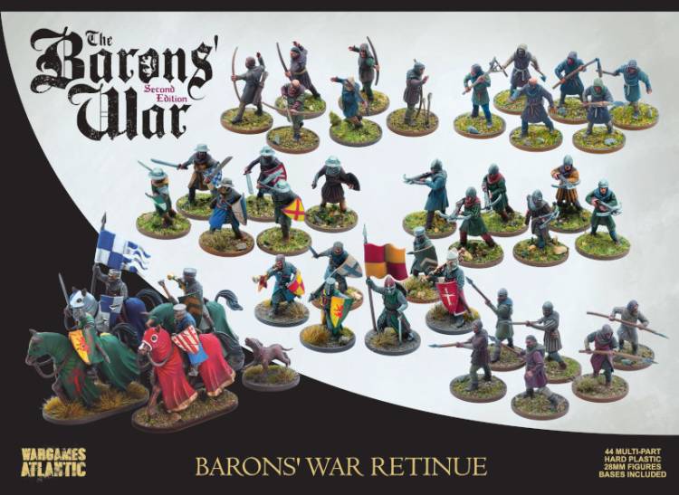 Wargames Atlantic The Age of Chivalry: The Barons War Retinue Box
