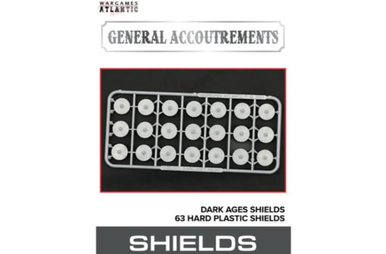 Wargames Atlantic General Accoutrements: Shields