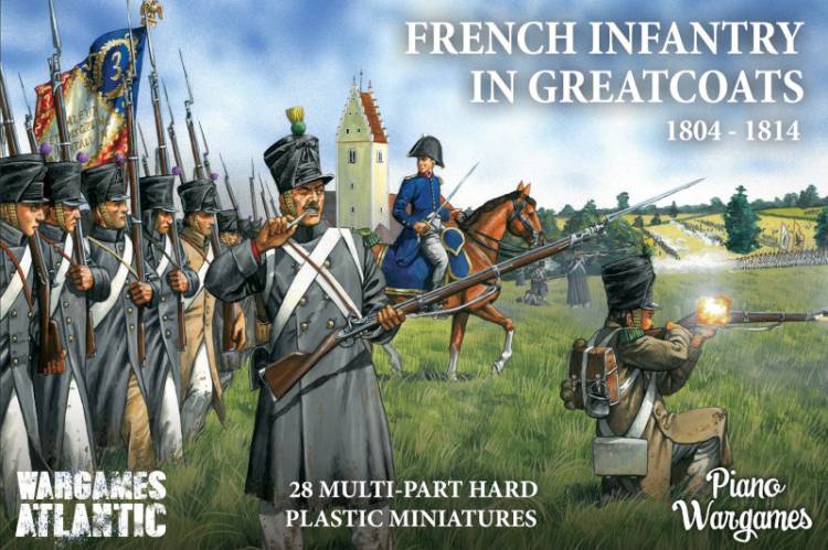 Wargames Atlantic Napoleons Wars Revolution to Abdication: French Infantry in Greatcoats (1804-1814)