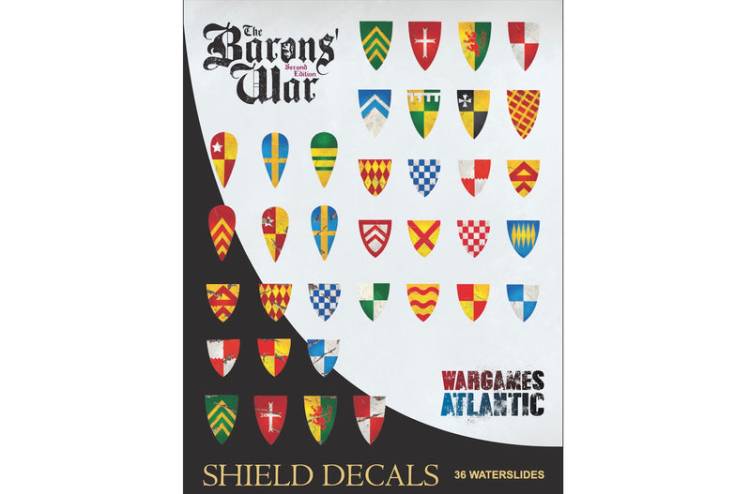 Wargames Atlantic Barons War Shield Decals (01)